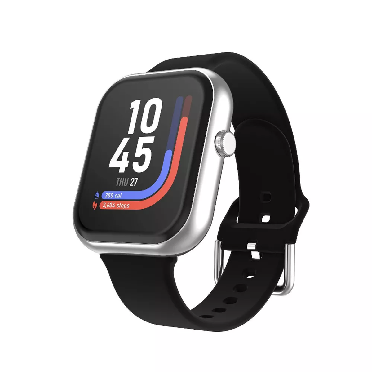 Slim Smartwatch With 1.85 Inch AMOLED Display Sports Modes And Health Tracking