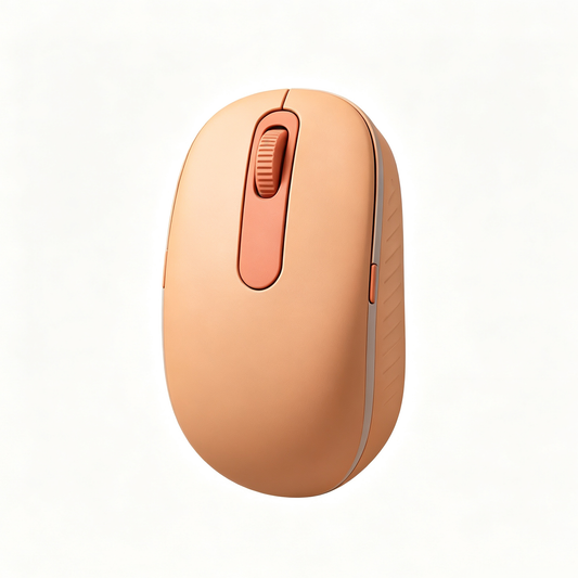 Compact Bluetooth Wireless Mouse Contoured Ergonomic Shape